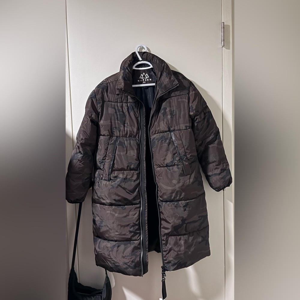 Kids Camouflage Jacket - Black